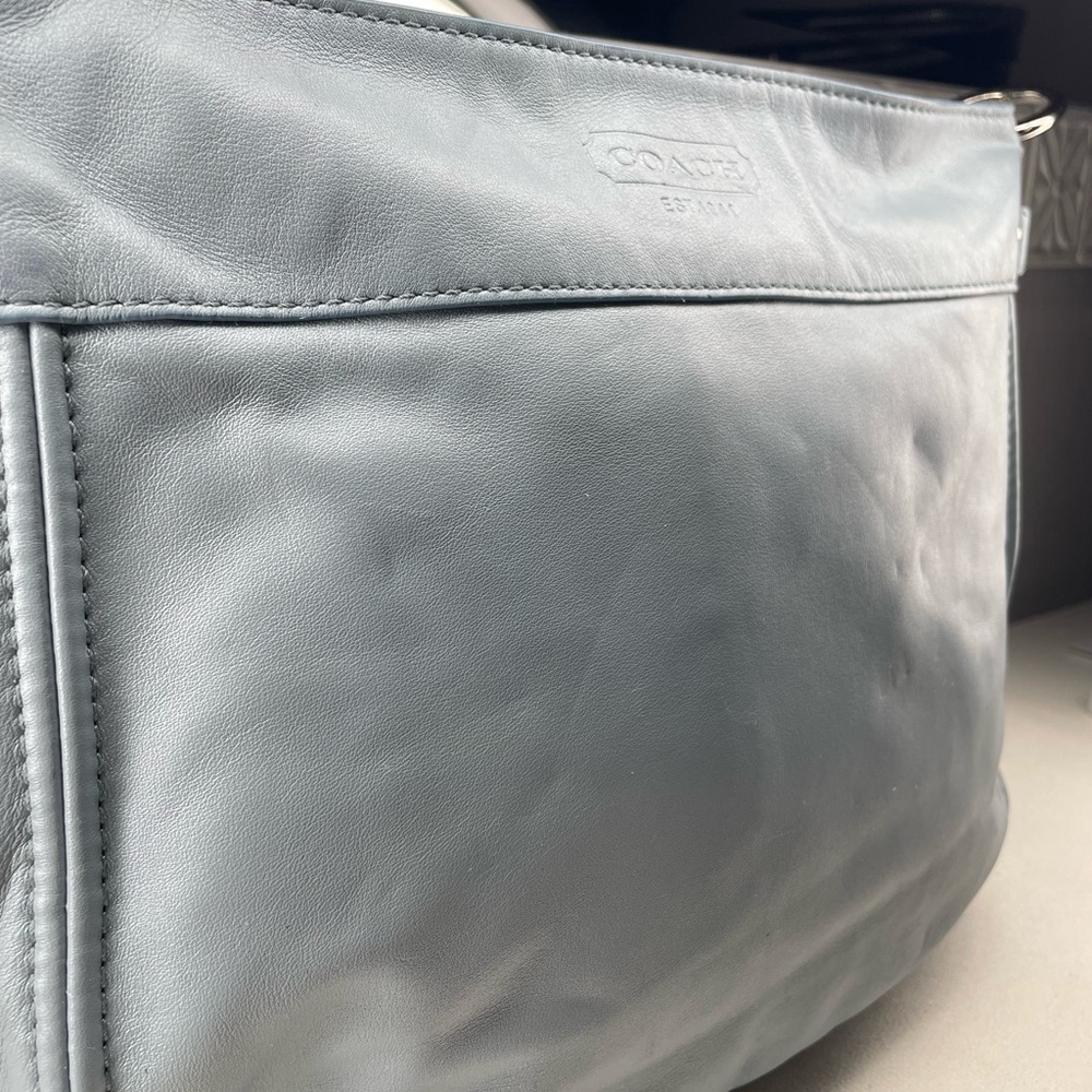 Coach Leather Zoe Hobo Shoulder Bag - Picture 2 of 10